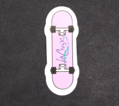 Skateboard La Croix Design Skateboarding Sticker 1.78'' x 1.5'' (AC)