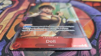 Doll OP11-008 Alternate Art One Piece Card English A Fist of
