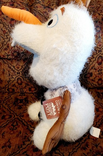 Disney's Frozen The Broadway Musical Olaf Peluche Pupazzo di Neve Nuovo Con Etichette c6 - Foto 7 di 14
