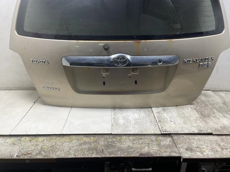 2006 TOYOTA HIGHLANDER HV ЗАДНЯЯ ДВЕРЬ КОРПУС SONORA ЗОЛОТОЙ ЖЕМЧУГ OEM + - Изображение 3 из 4