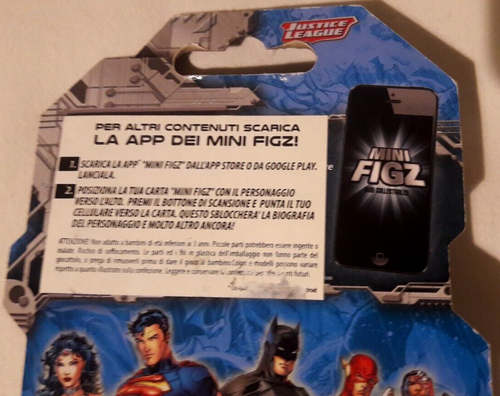Wonder Woman DC Justice League Deluxe Mini Figz 8 Cm DC Comics Da Collezione - Foto 8 di 9