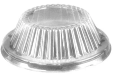 Handi-Foil Clear Plastic Dome Lid for 5 3/4" Pot Pie Pan - HFA # 4007DL 