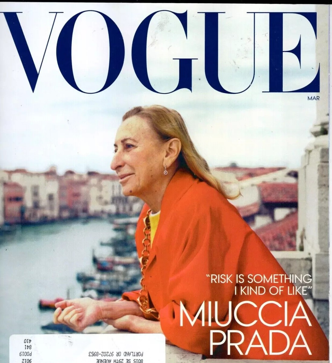女性情報誌 Vogue Brasil Magazine April 2022 Vogue Brasil April 2022 Cover (Vogue Brasil)