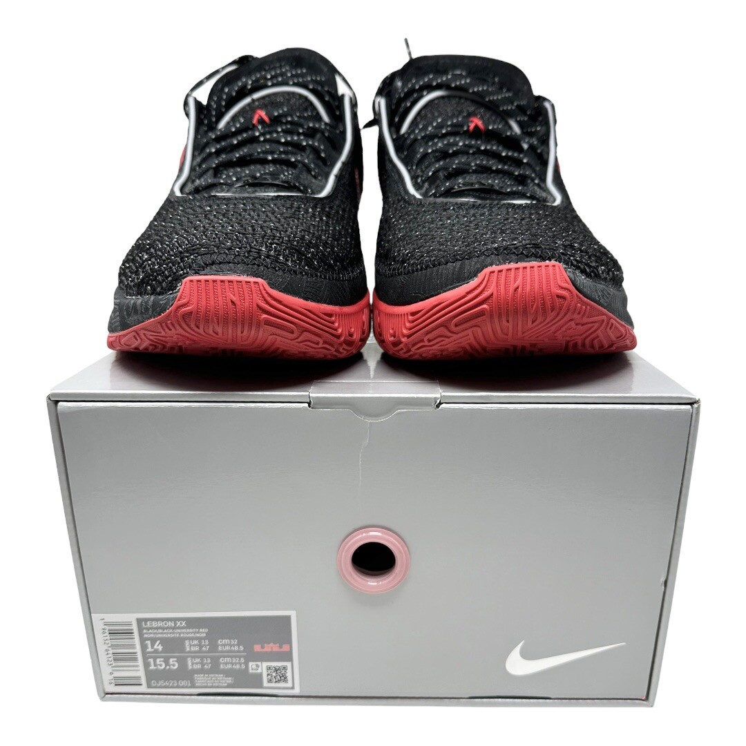 Nike Lebron XX Trinity DJ5423-001 Black/University Red  display picture 3