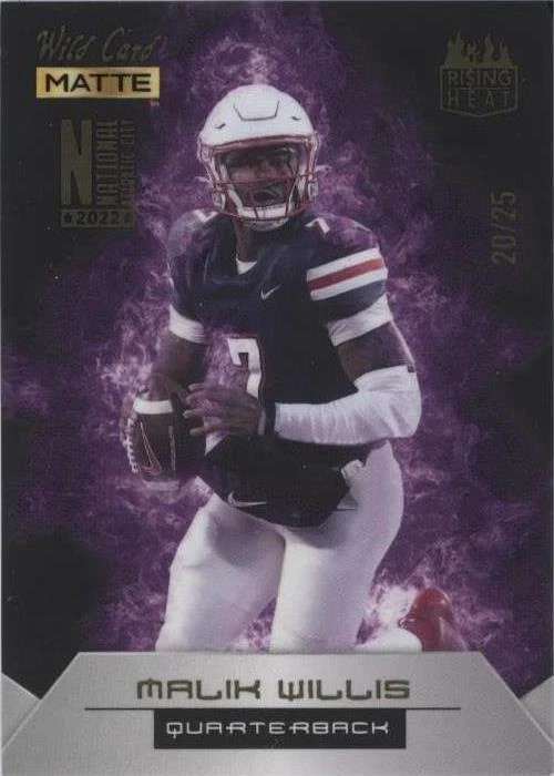 2022 Wild Card MATTE National Convention Malik Willis #RHN-15
