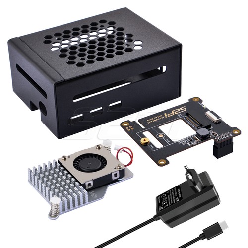 N05 M.2 2242 PCIe To NVMe Top with Metal Case Cooling Fan for Raspberry Pi 5 - Picture 19 of 20