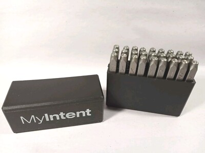 Metal Letter Punches, Steel Stamp Set - Upercase Alphabet Jewelry Stamping