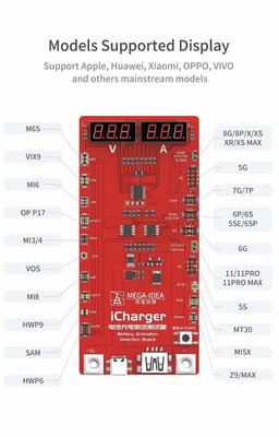 Qianli MEGA-IDEA Icharger Battery Charging Activation Test Detection Board