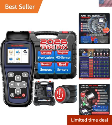 #ad MaxiTPMS TS501 PRO: User Friendly TPMS Tool for Comprehensive Tire Health Checks $481.99