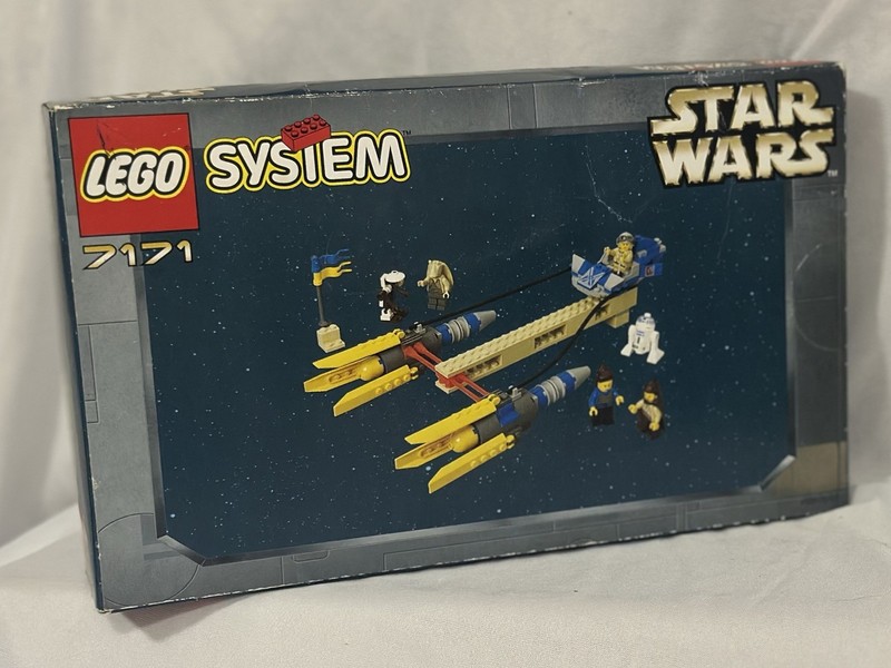 LEGO Star Wars 7171 Mos Espa Anakin Skywalker Podracer 1of3 Retired Box 1999