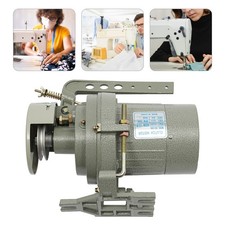 Industrial Sewing Machine Clutch Motor 400W 3450RPM Electric with Belt Guard
