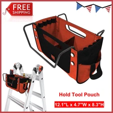 Little Giant Cargo Hold Portable Tool Box For Ladder Easy Access Storage, Nylon