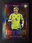 Kosovare Asllani 2025 Topps Merlin Women's Euro Mystic Nights Purple /50
