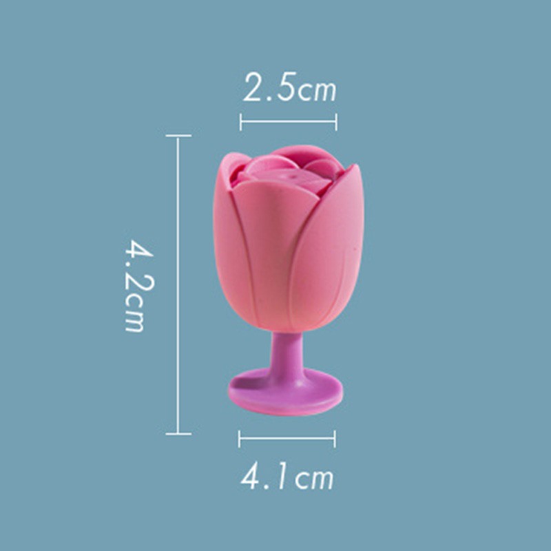 Toilet Lid Lifter Cute Tulip Silicone Toilet Seat Cover Lift Handle Avoid