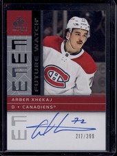 2022-23 SPA Arber Xhekaj Retro Future Watch Auto Rookie FWA RC /399