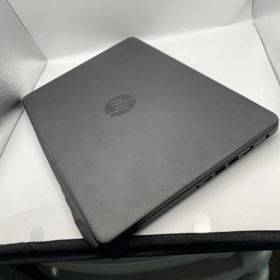 HP 14s 14s-dq0000sa 14" Laptop Intel Celeron N4120 4GB RAM 64GB SSD Black - Image 4 of 4