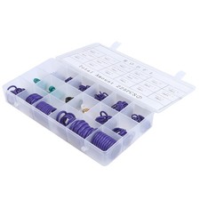 225pcs Gasket Assortment Set Sealing Ring Kit O- for Repairing