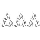 9 PCs Plate Stand Book Stand Photo Frame Ständer Kunstwerk Bild Anzeigeständer