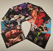 Lot of 8 WWF Magazines 1999–2000 w/ Posters – Attitude Era Dx Undertake Mankind