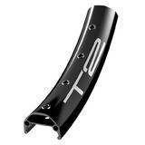 Halo T2 20'' Aluminum Rim with Machined Sidewall, 36H, Black/Silver, Disc Brake
