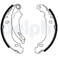 2X Bremsbackensatz Hinten FüR Renault Clio BB CB SB0 98 Bis 26 Delphi Neu K4M698