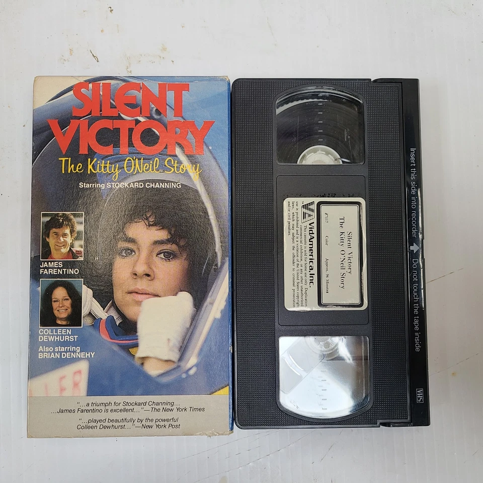 Silent Victory The Kitty O'Neil Story VHS Channing Dewhurst Dennehy 1987 - Image 4 of 4