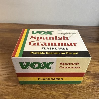VOX Spanish Grammar by Vox Staff (2011, Book, Other)