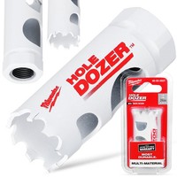 LochsäGe Bohrkrone 24 Mm Bi-Metall Bohrer FüR Metall Aluminium Holz Gipskarton