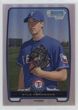 2012 Bowman Chrome Prospects Refractor Kyle Hendricks #BCP130 sh7
