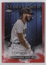 2022 Series 1 Stars of MLB Chrome Red Refractor 42/75 Fernando Tatis Jr 09if