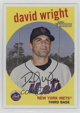 2008 Topps Heritage Black Back David Wright #224 1cx3