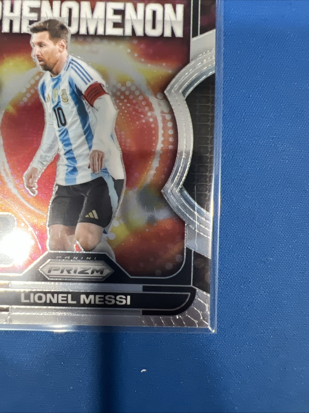 2026 Panini Prizm FIFA World Cup LIONEL MESSI #19 Phenomenon Prizm view 5