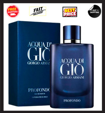 Acqua Di Gio PROFONDO by Giorgio Armani 4.2 oz Eau De Parfum Spray for Men