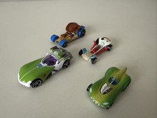 Hot Wheels Disney Pixar Toy Story Woody Forky Rex & Buzz Lightyear Cars