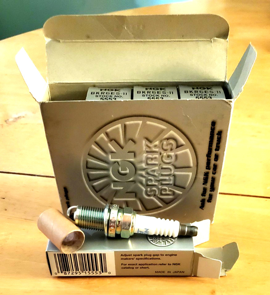 NGK BKR6ES11 Secondary Ignition - Spark Plug 4 Pack