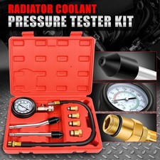 8pcs Cylinder Gas Engine Compression Gauge Tester Kit Car Truck Atv Motorcycle