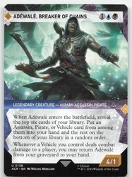 Adewale, Breaker of Chains (Showcase) #136 - Universes Beyond: Assassin's Creed