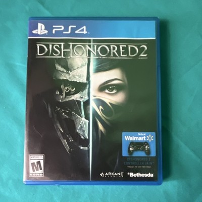 Bethesda Dishonored 2 Sony PlayStation 4 PS4 Only at Walmart Controller Skin