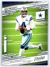2021 Panini Prestige #9 Dak Prescott - Dallas Cowboys