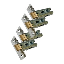 4 x UAP Tubular Mortice Latch Square Latches Case Sizes 65mm & 75mm