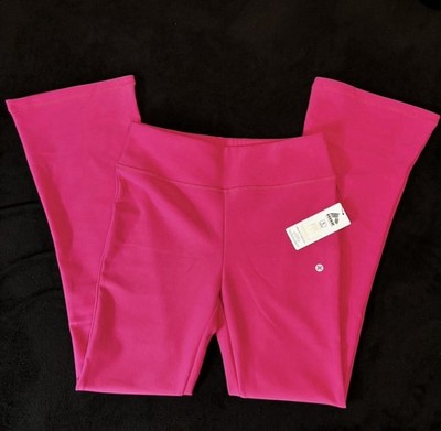 RBX Active Women's Pink Yoga Leggings Active Athletic Stretch Size Large