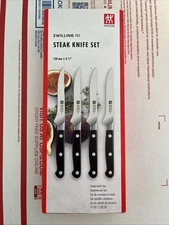 Zwilling Pro 4.5" - 4 Piece Steak Knife Set 38409-120 - NEW IN BOX