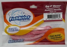 Fishbites 0103 Bloodworm Alternative Fast Acting Scent 1/4" x 12" 3CT
