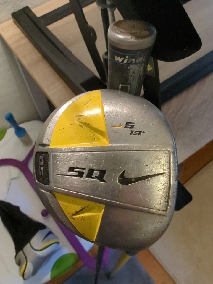 Nike SQ Sumo 460 Driver y 5 varillas de grafito flexibles Diamana de madera 19° Foto 3 de 4