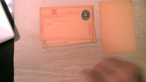 EARLY MEXICO POSTAL STATIONARY COLLECTION MINT ENTIRES - Picture 2 of 5