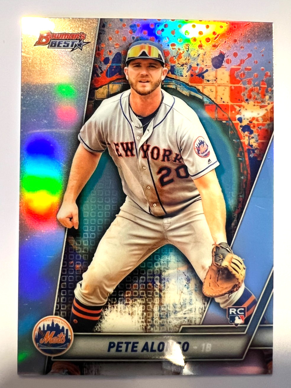 2019 Bowman's Best 32 Pete Alonso Refractor