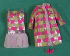 Vintage Barbie Clothes - MOD Era Barbie 1814 Sparkle Squares