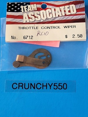Vintage Associated 6712 Throttle Control Wiper Arm Resistor Speed Control RC