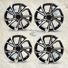 Set Of 4 For Honda Civic 2017-2021 Replacemen Wheels 18 Machined Rims 64108a Set Of 4 For Honda Civic 2017-2021 Replacemen Wheels 18 Machined Rims 64108a