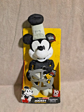 Disney Mickey Steamboat Willie 90th Animated Plush Target Exclusive 18" Box